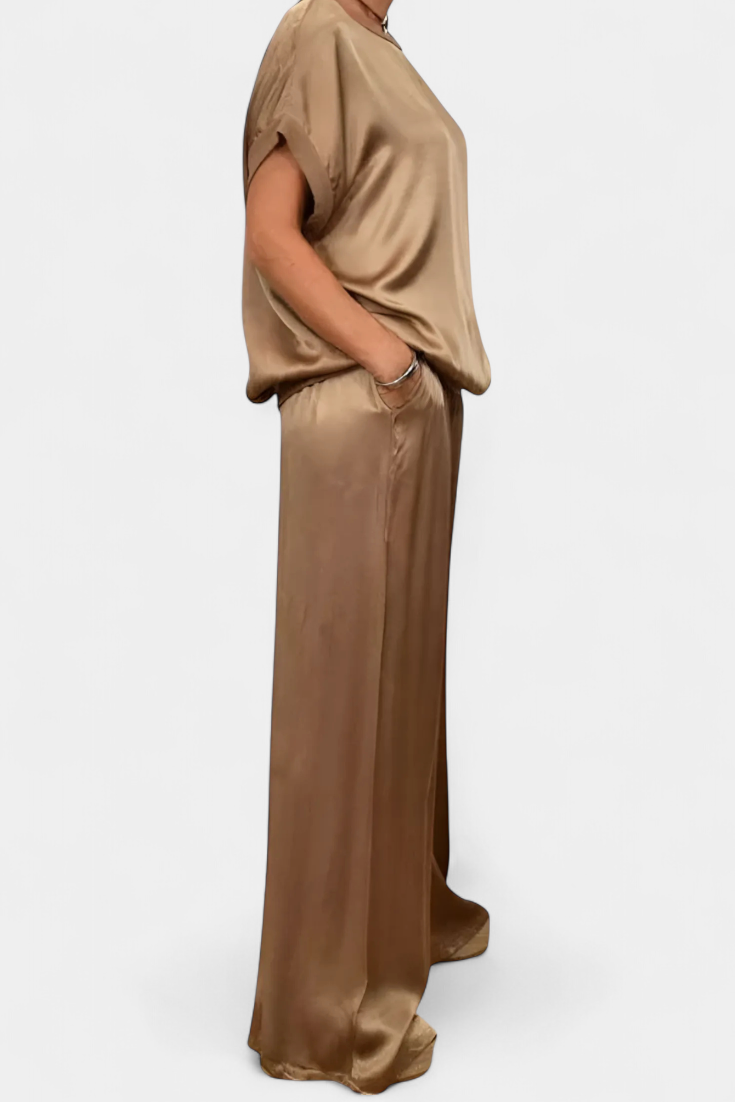 Blasa Ανοιξιάτικο Σετ Δύο Τεμαχίων με Εκλεπτυσμένο Στυλ