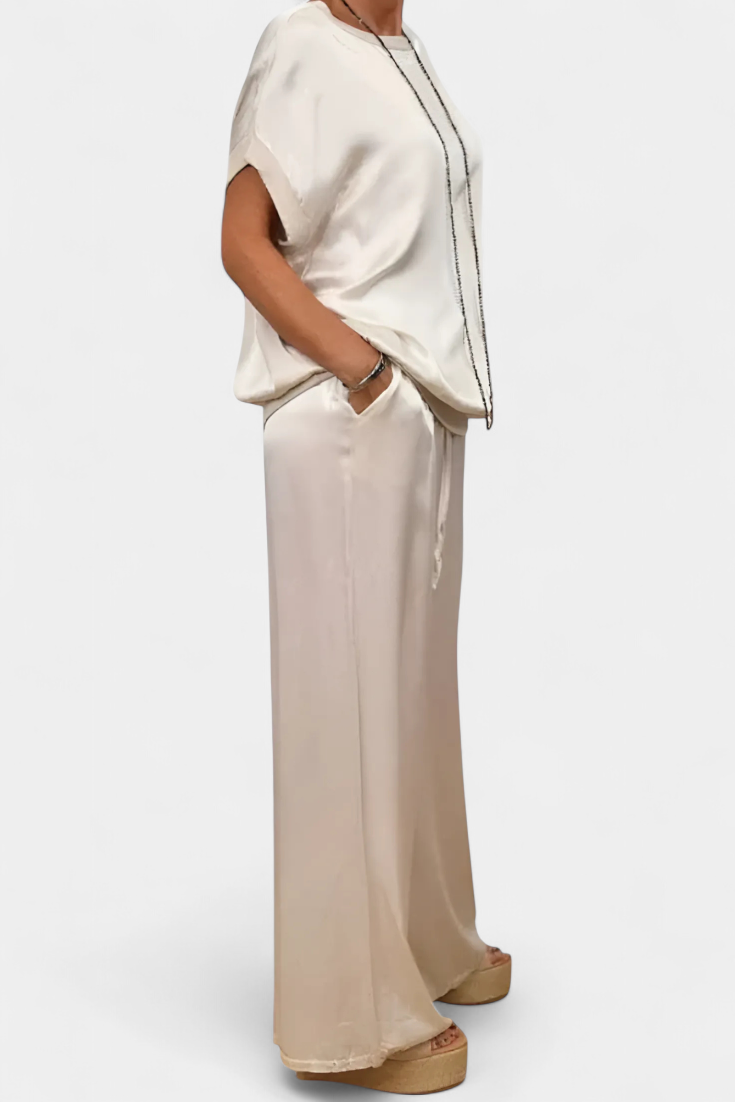 Blasa Ανοιξιάτικο Σετ Δύο Τεμαχίων με Εκλεπτυσμένο Στυλ