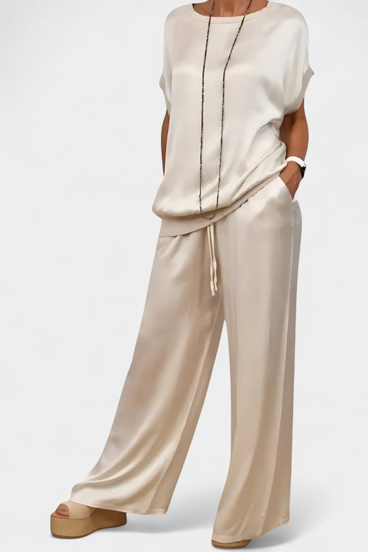 Blasa Ανοιξιάτικο Σετ Δύο Τεμαχίων με Εκλεπτυσμένο Στυλ