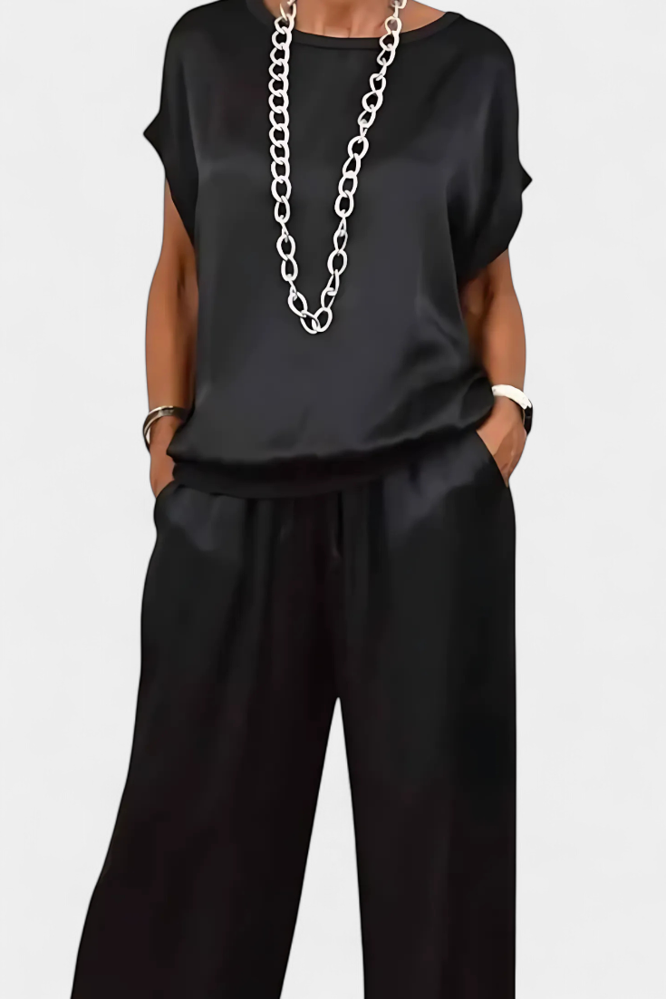 Blasa Ανοιξιάτικο Σετ Δύο Τεμαχίων με Εκλεπτυσμένο Στυλ