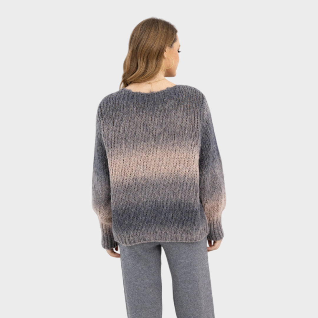 Zendaya | Χοντρή Πλεκτή Μπλούζα