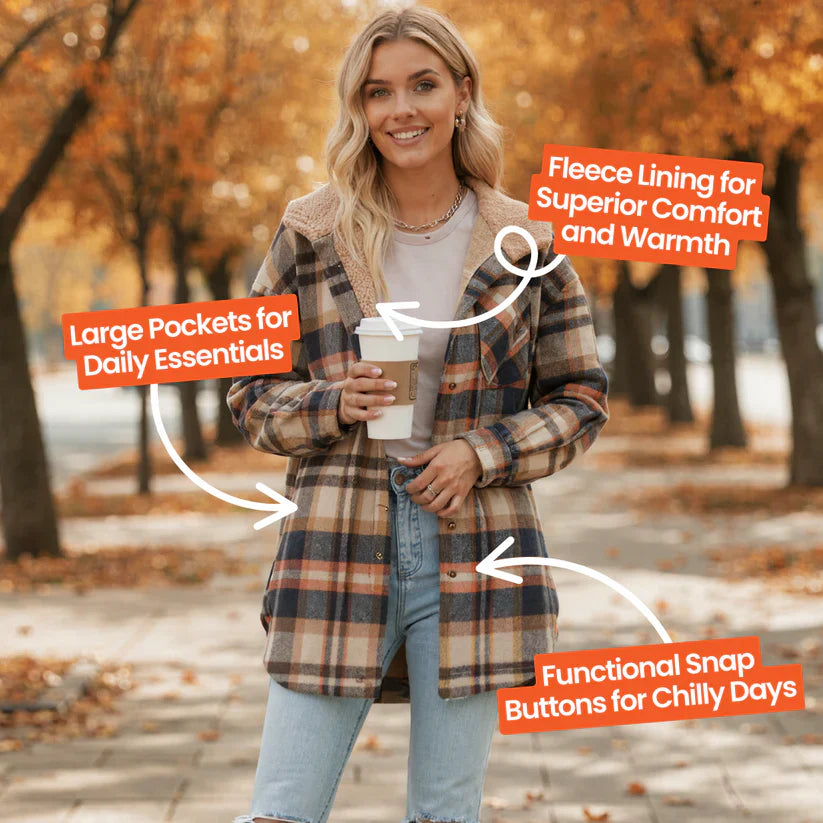 Debb Ζεστό Φανελένιο Μπουφάν Teddy