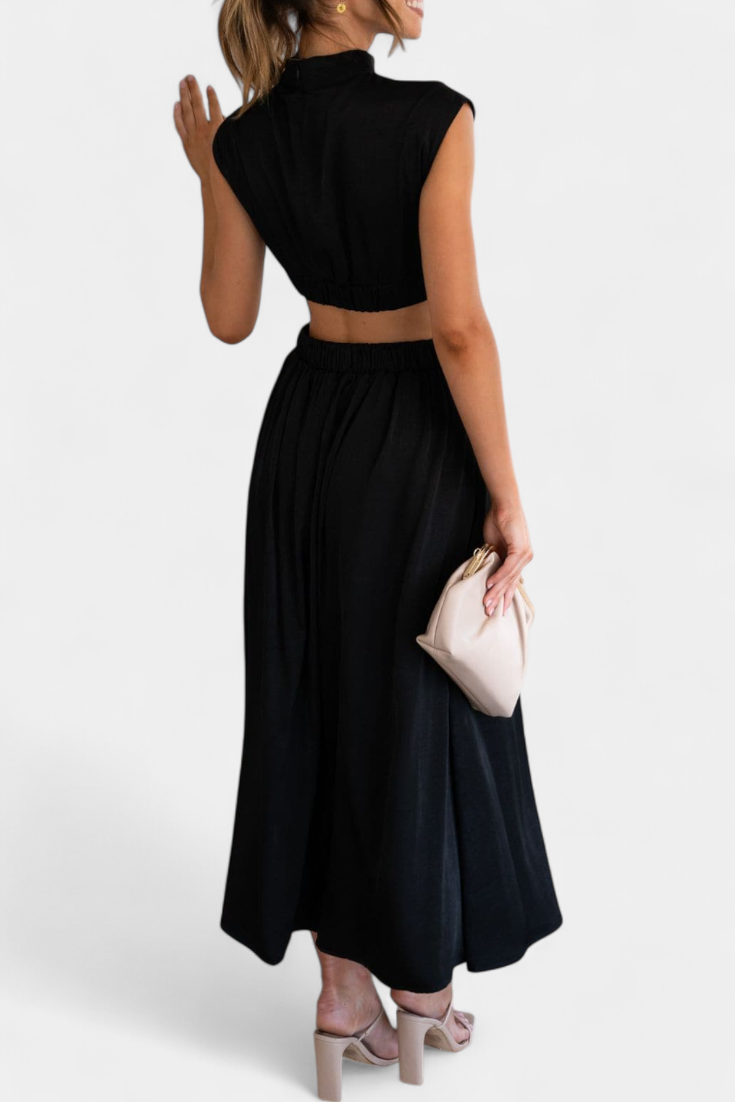 Jocelyn Set με Φόρεμα με Πλαϊνό Σκίσιμο