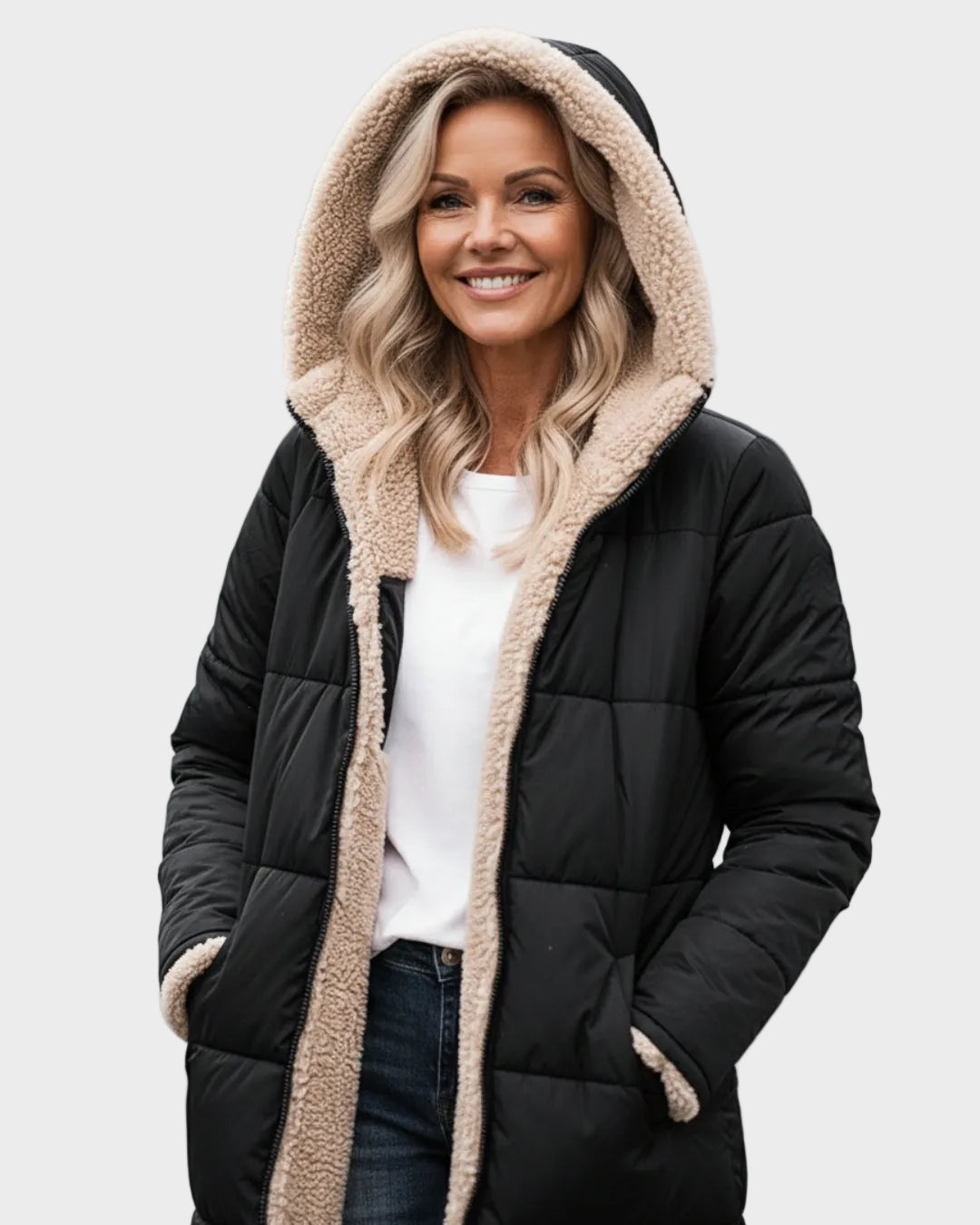 Tyga | Χειμερινό Παλτό Sherpa