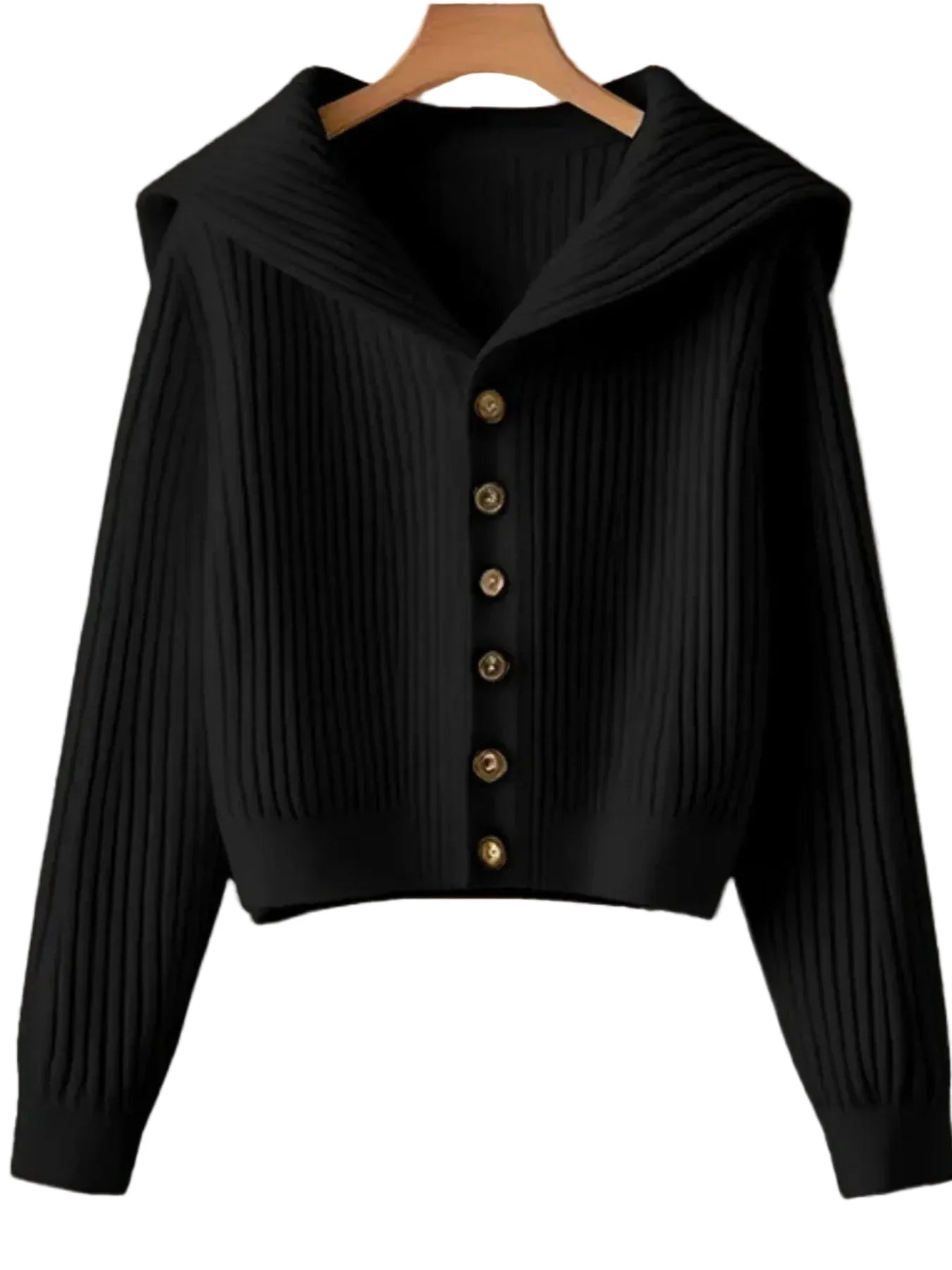 Melina - Πλεκτή Ζακέτα Rib (Rib Knit Cardigan)