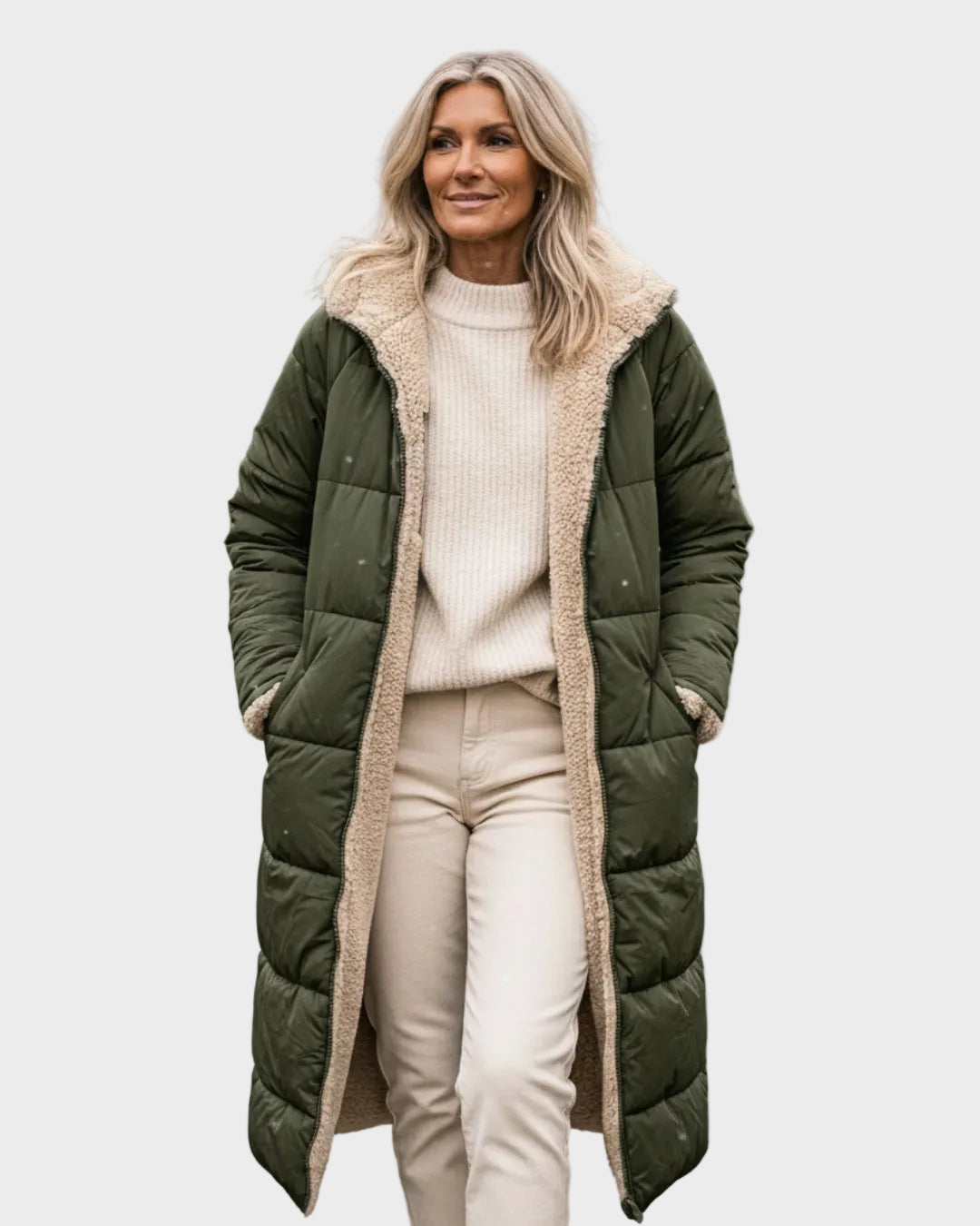 Tyga | Χειμερινό Παλτό Sherpa