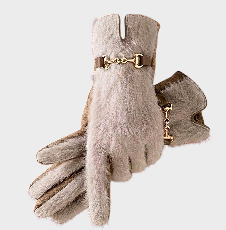 Carlotta | Γάντια Σιβηρίας Aurora από Γούνα