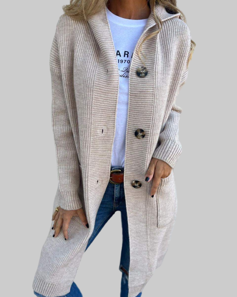 ASARA -κομψή πλεκτή ζακέτα