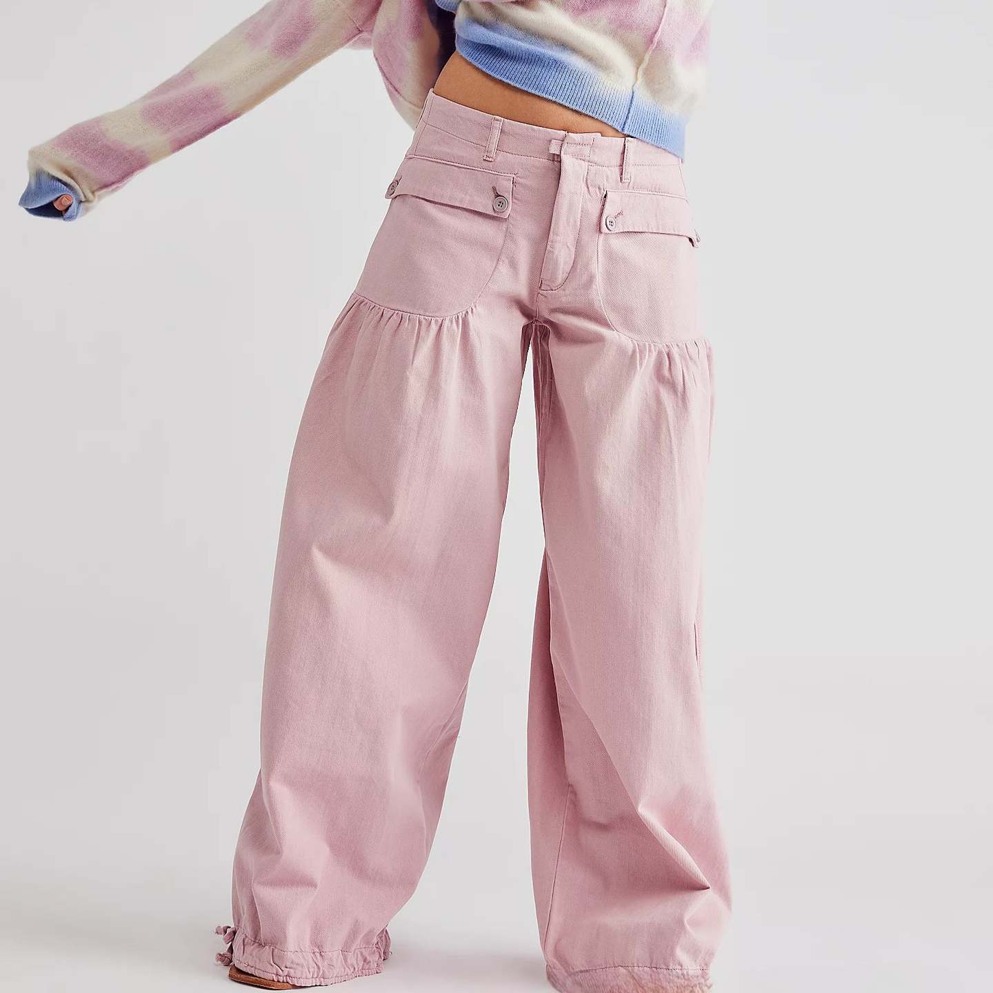 Poppy - Κομψό τζιν με φαρδιά γραμμή