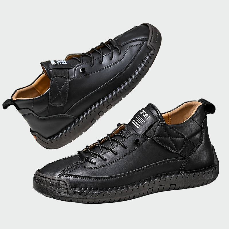 Ορθοπεδικές δερμάτινες μπότες αστραγάλου