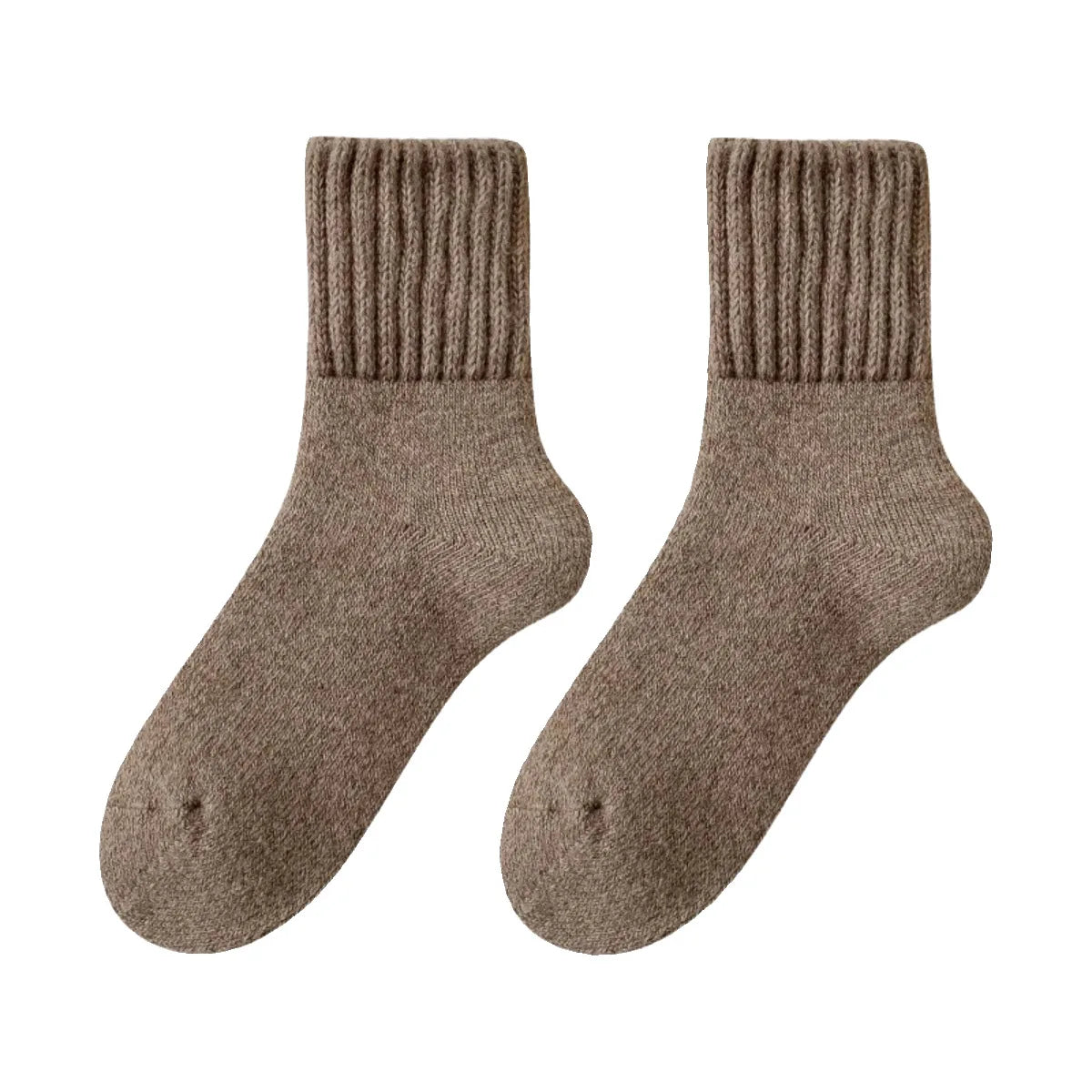 Sally | Mid Calf Cotton Winter Socks