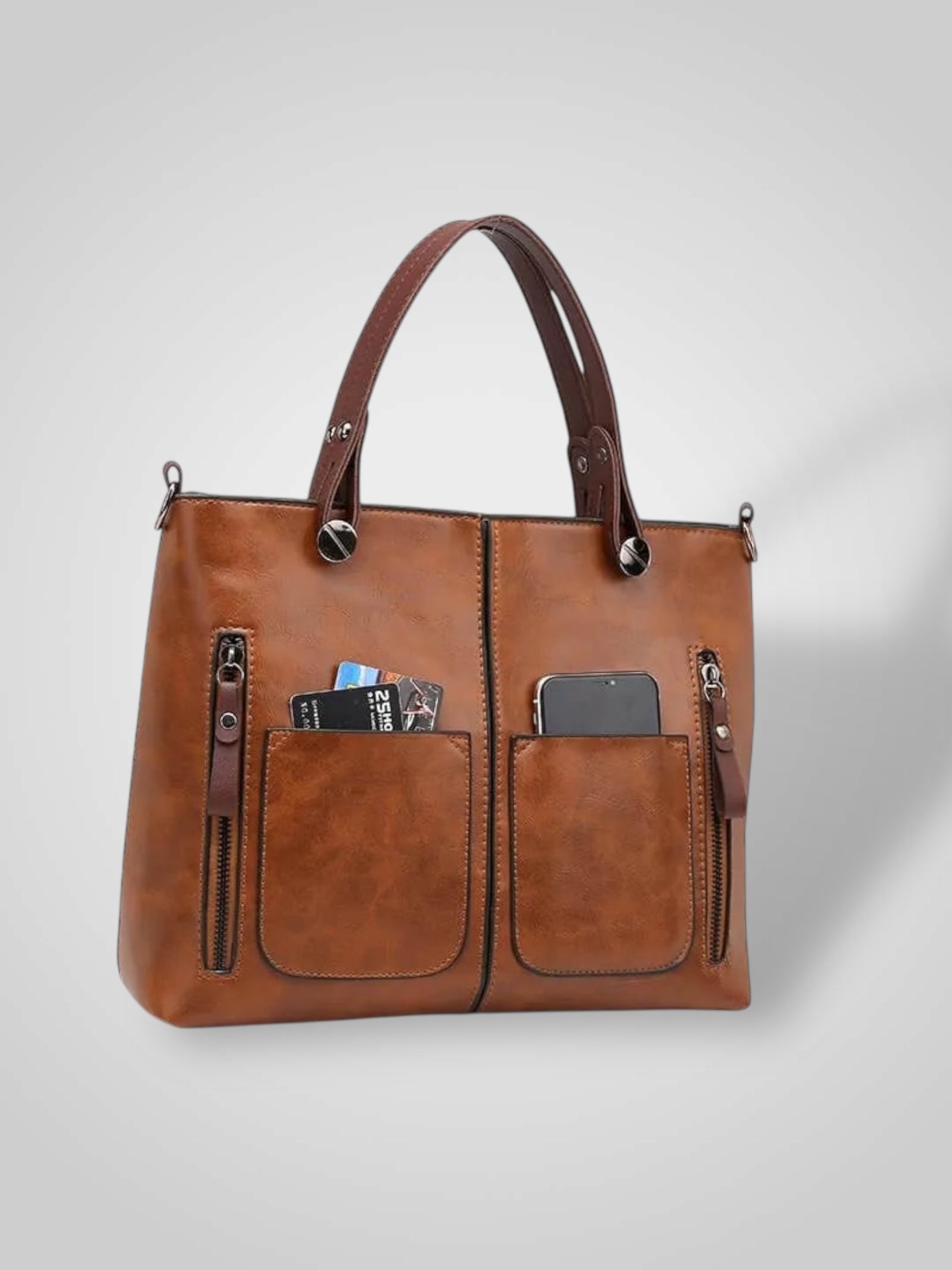 Άρια | Δερμάτινη Τσάντα Ώμου