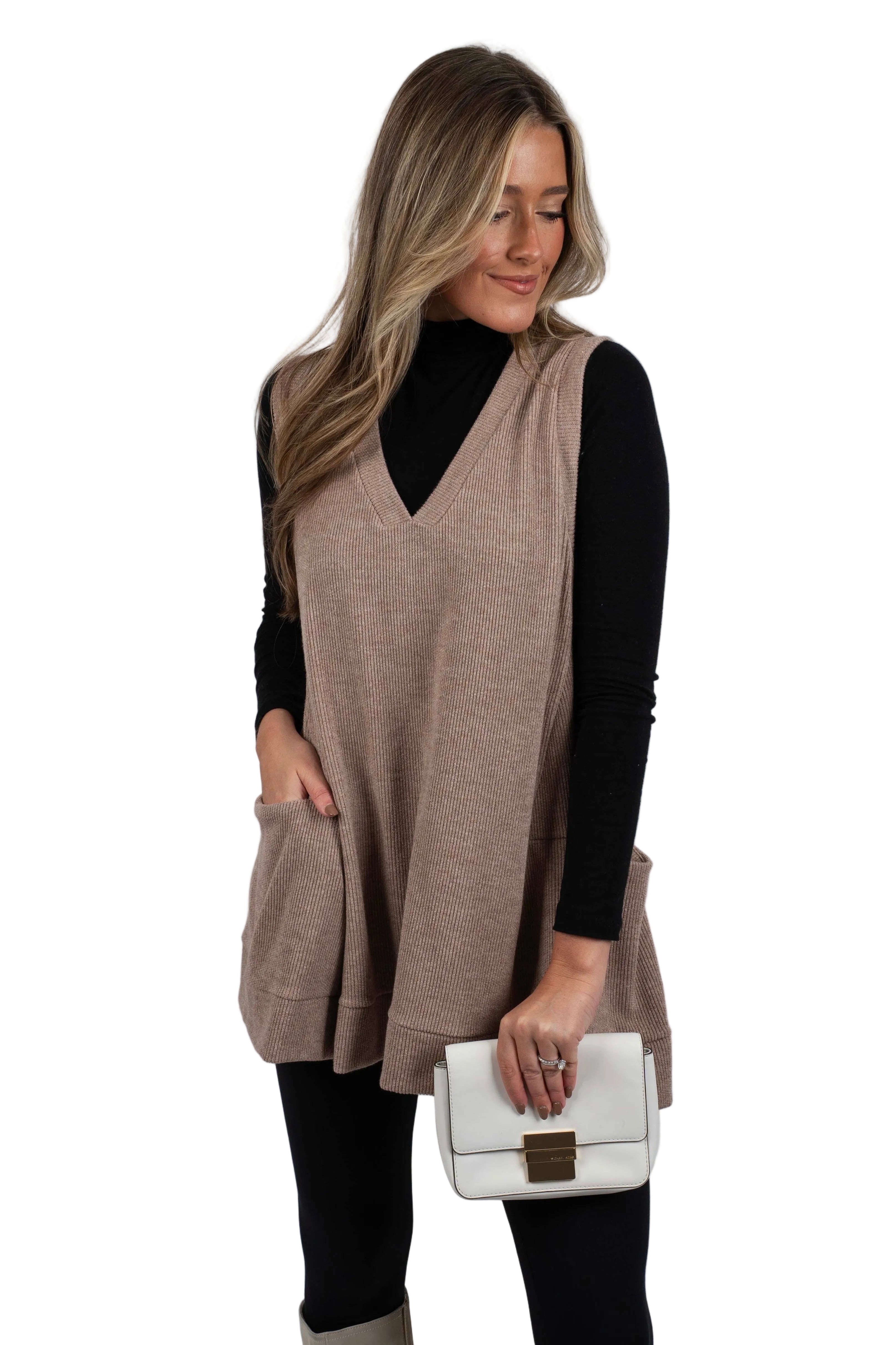 Nina | Πλεκτό Γιλέκο Need To Know (Need To Know Sweater Vest)