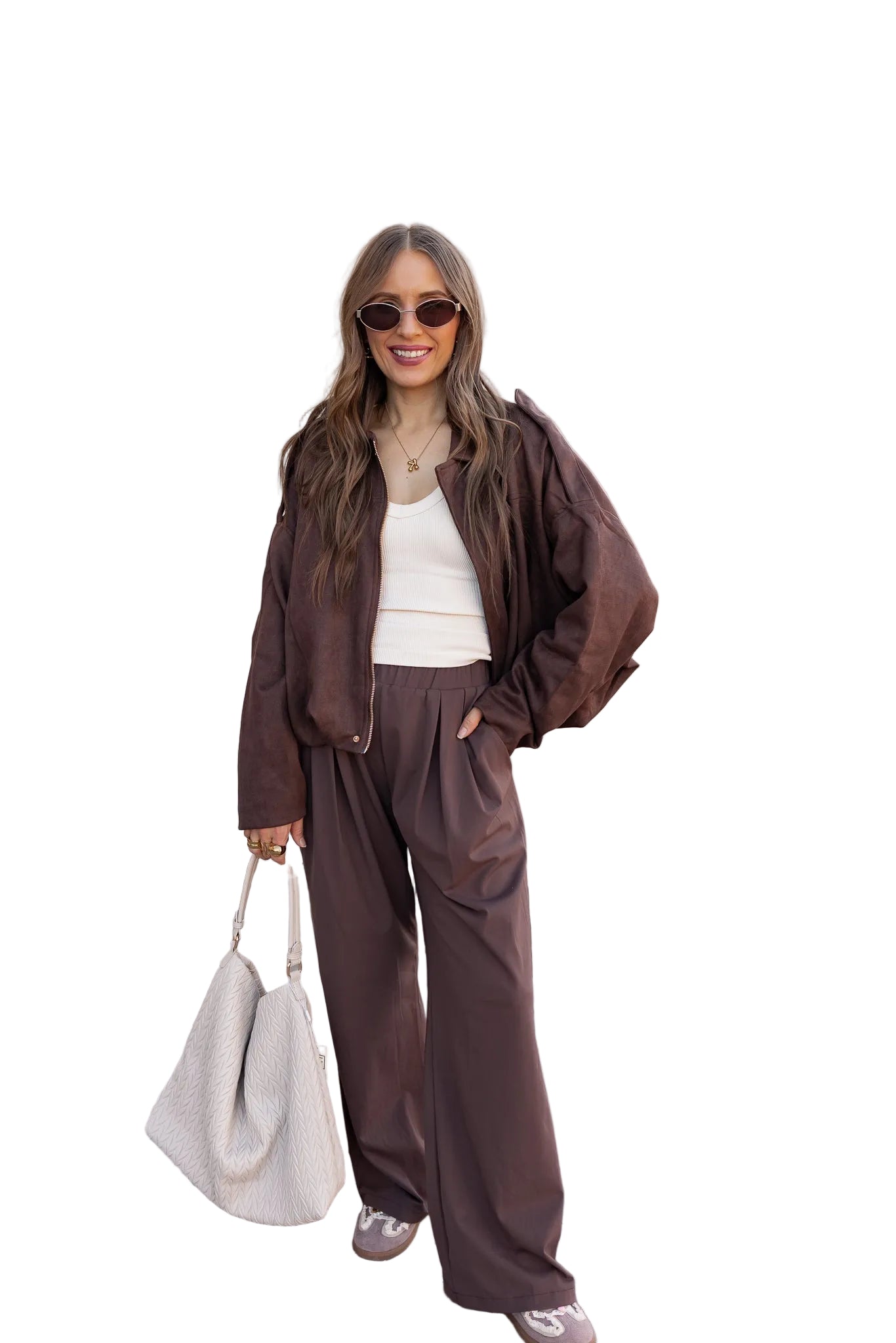 Millie | Απλό Σικ Πολυτελές Σουέντ Τζάκετ (Simply Chic Luxe Suede Jacket)