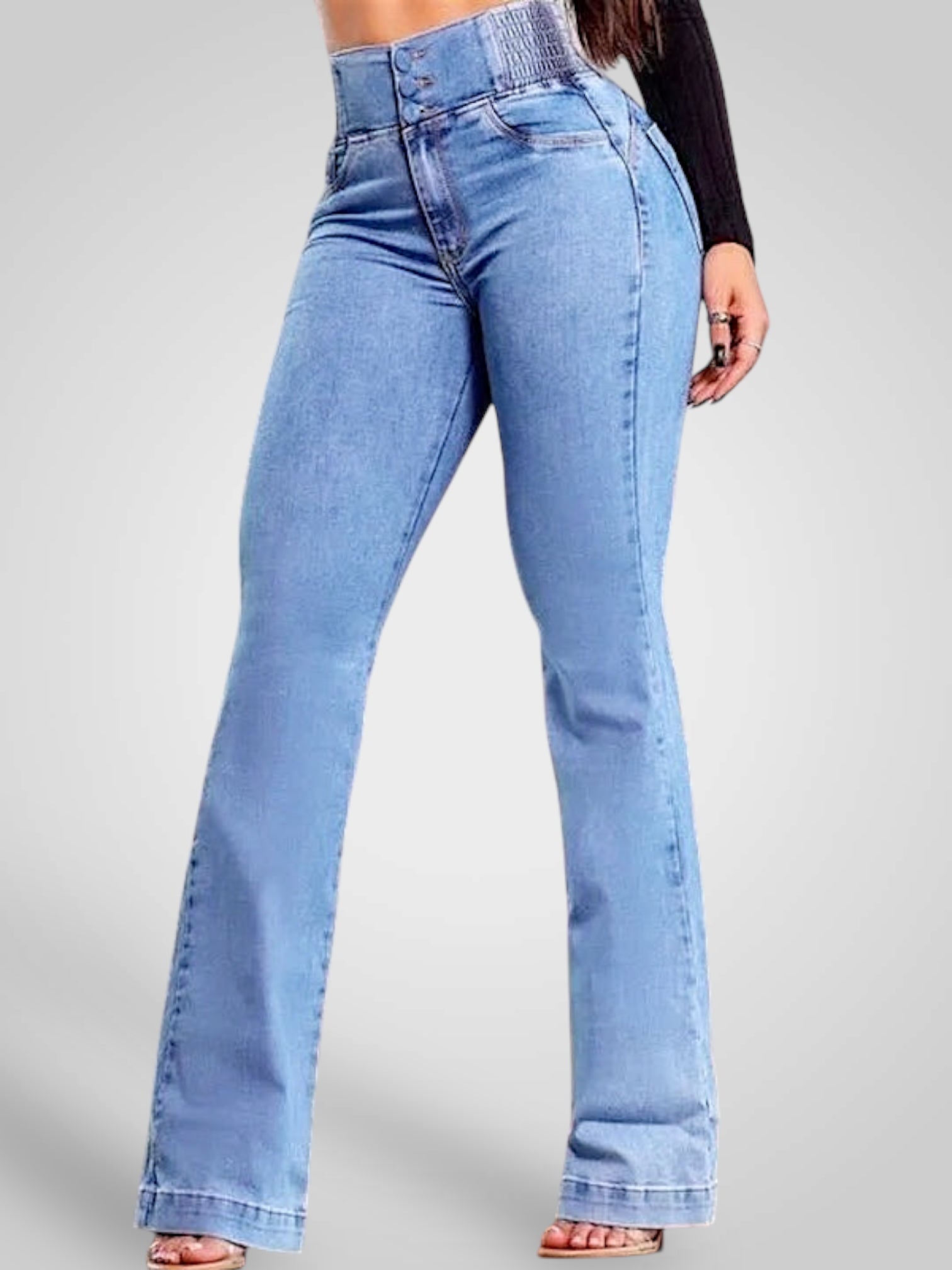 Λόβι | Ψηλόμεσο Stretch Flare Jeans