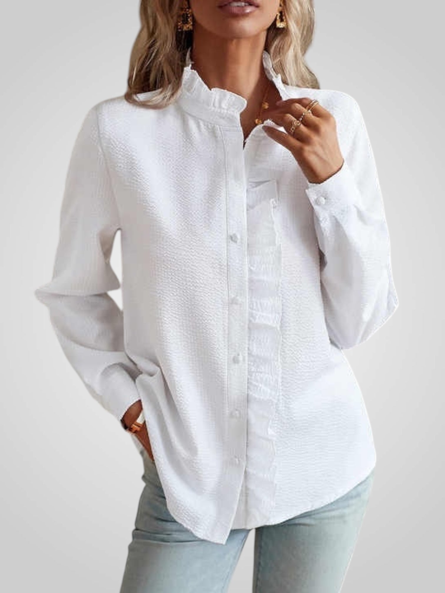 Εύια | Κομψό Μπλούζα