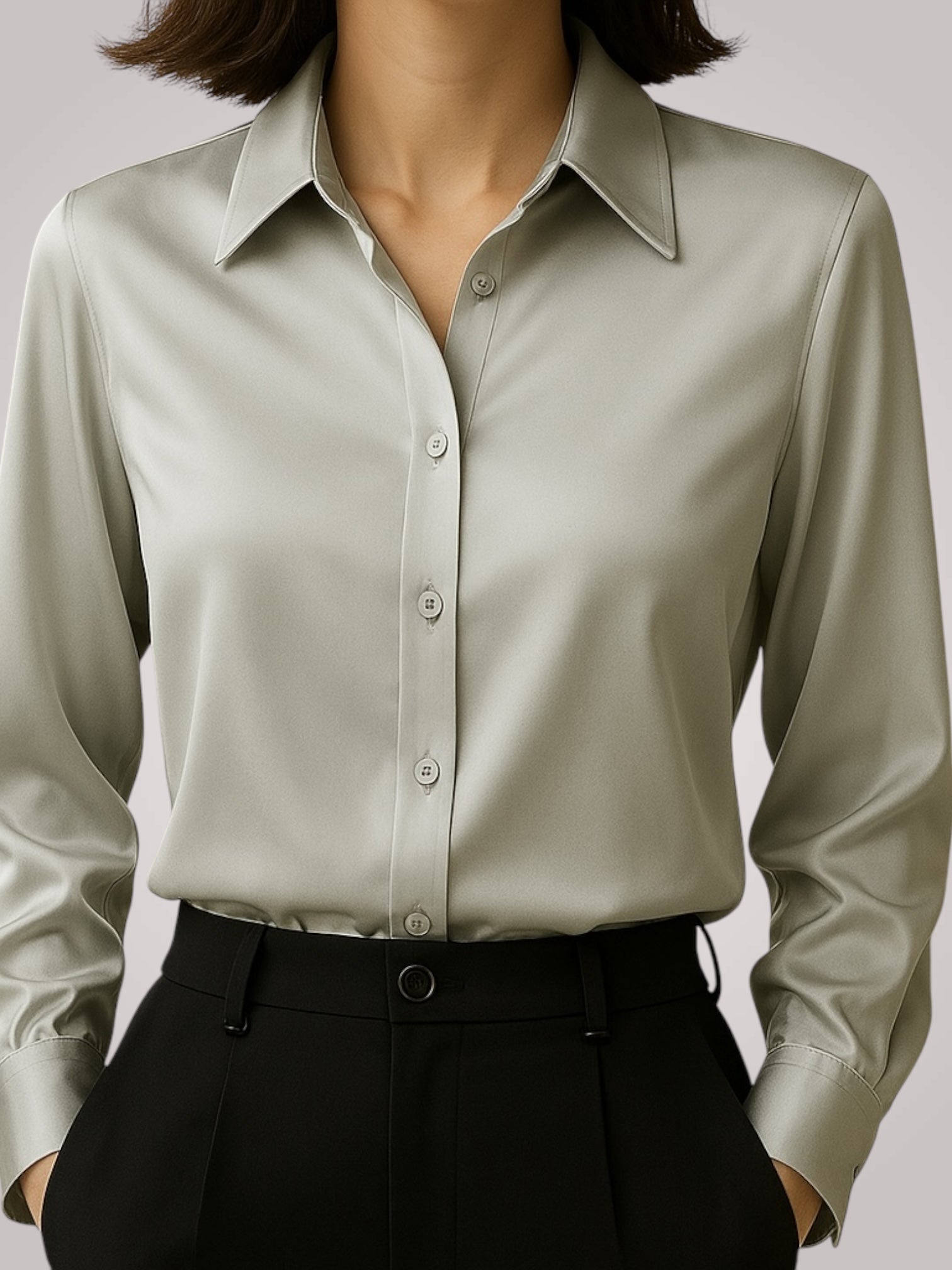 Ελβίρ | Σατέν Μπλούζα