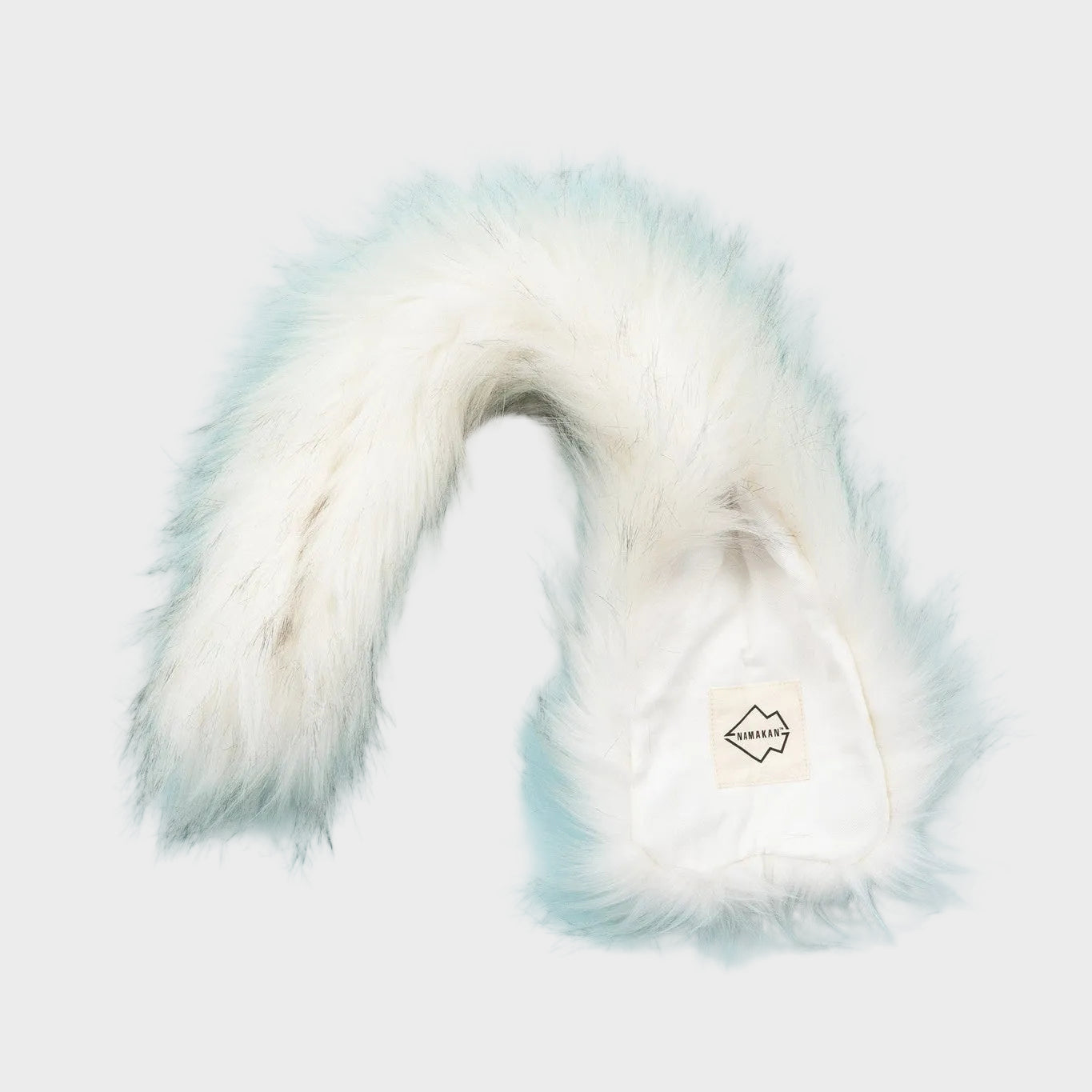 April | Προστατευτικό Λαιμού από Τεχνητή Γούνα Αρκτικής Αλεπούς - Λευκό