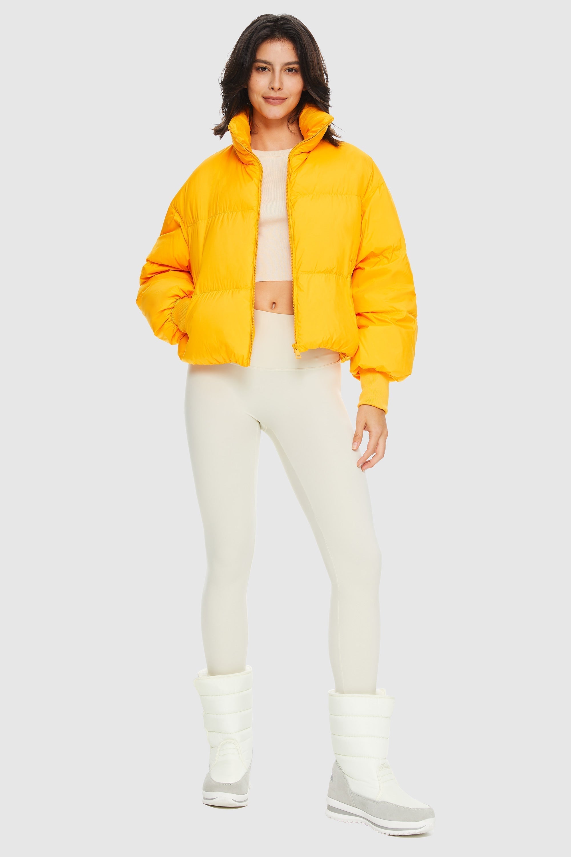 Dela | Κλασικό Κοντό Oversized Πουπουλένιο Παλτό