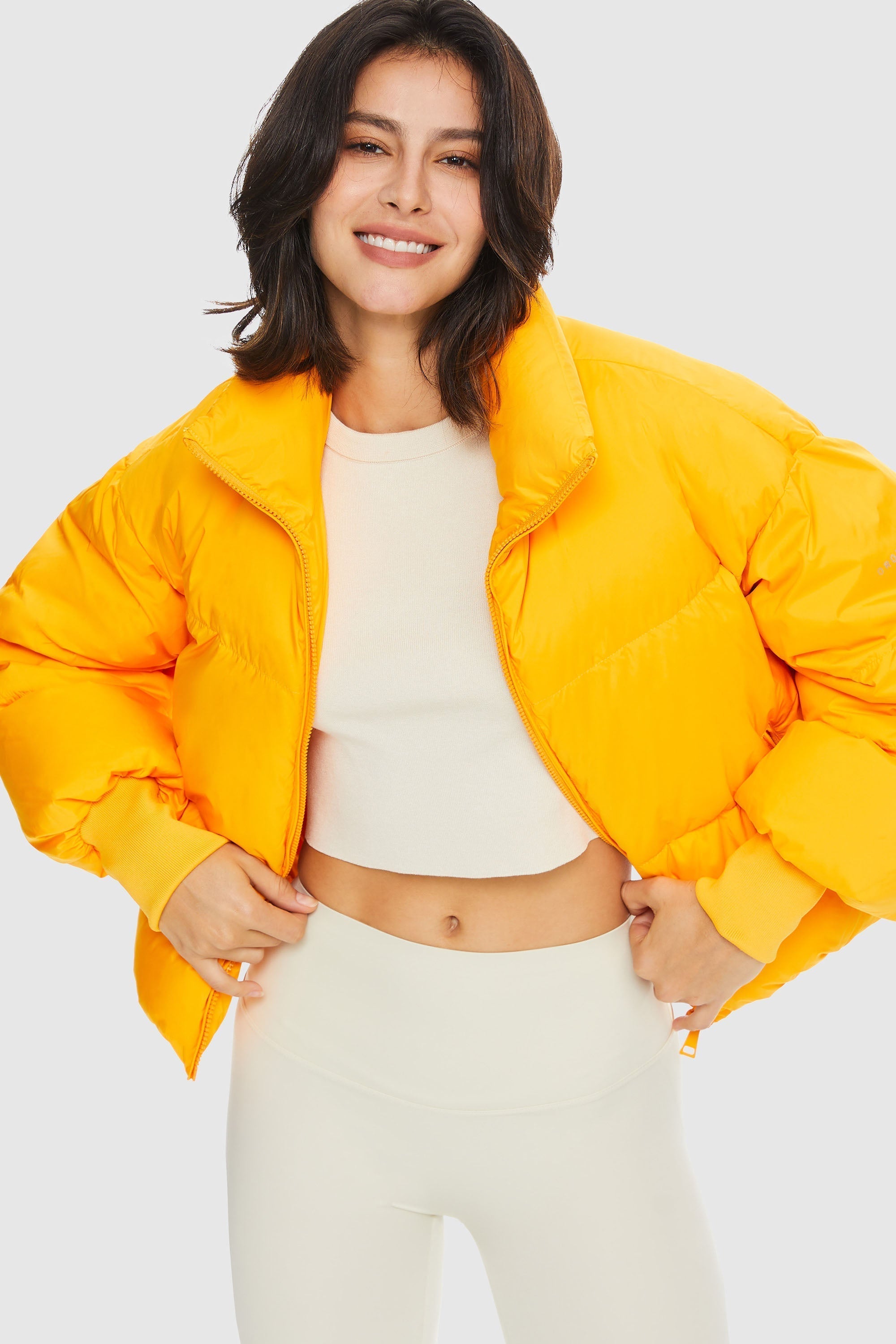 Dela | Κλασικό Κοντό Oversized Πουπουλένιο Παλτό