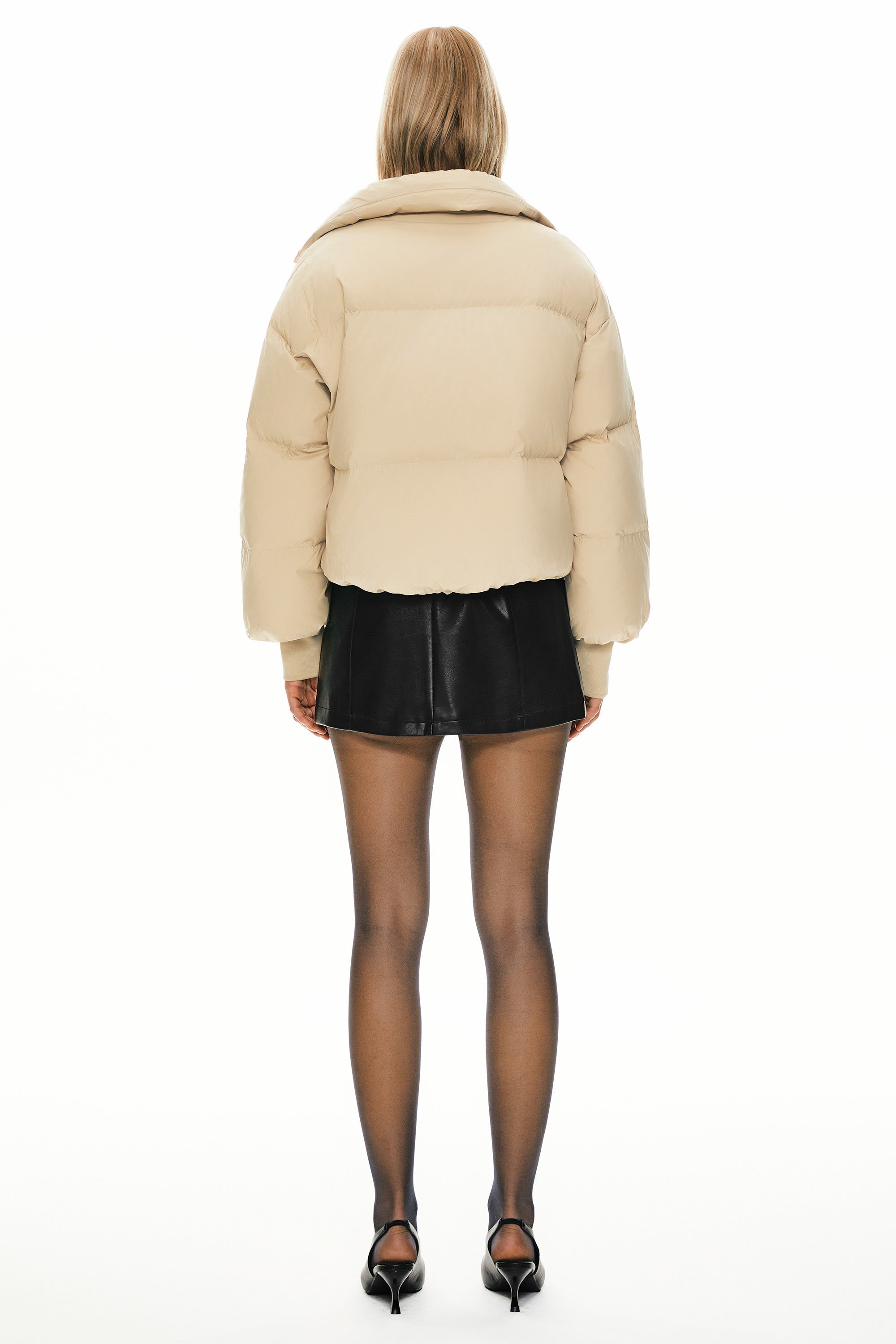 Dela | Κλασικό Κοντό Oversized Πουπουλένιο Παλτό