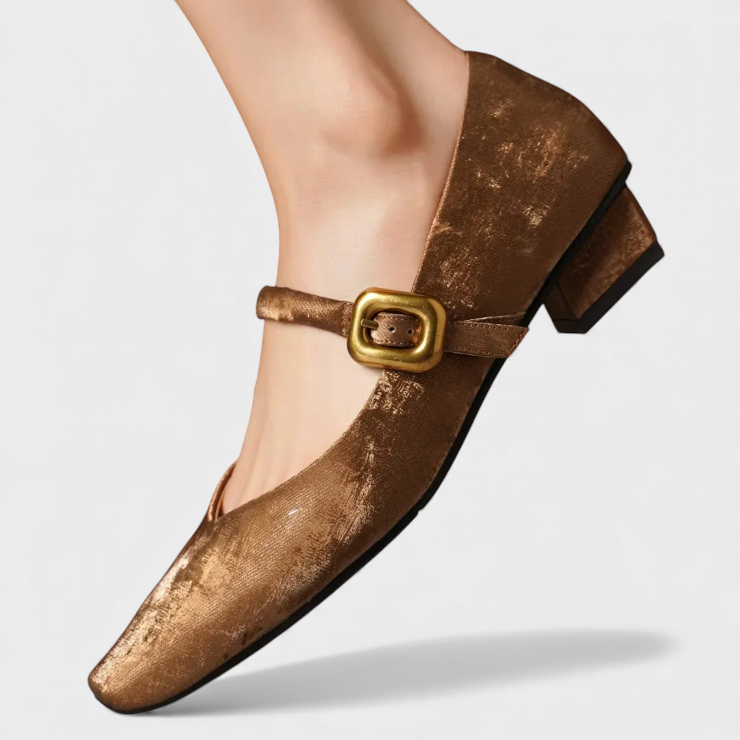 Dahlia | Δερμάτινα Τακούνια