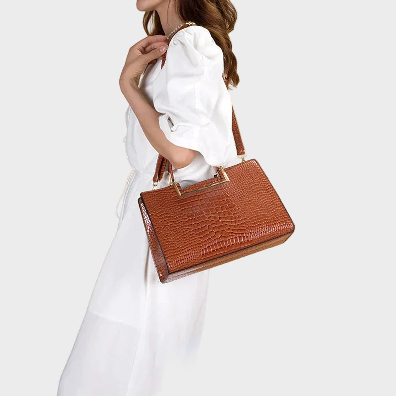 Beth | Σετ Δερμάτινη Τσάντα και Πορτοφόλι