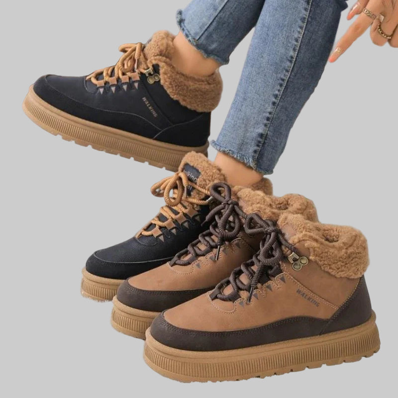 Camden Χειμερινές Μπότες με Γούνα Επένδυση