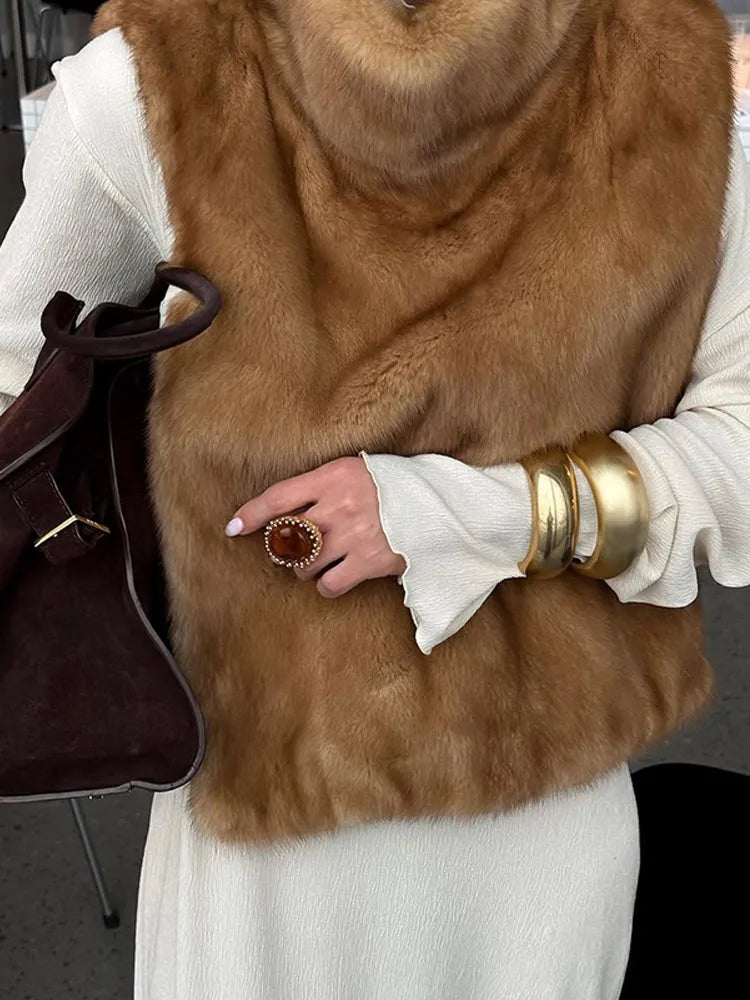 Micah| Fur Vest