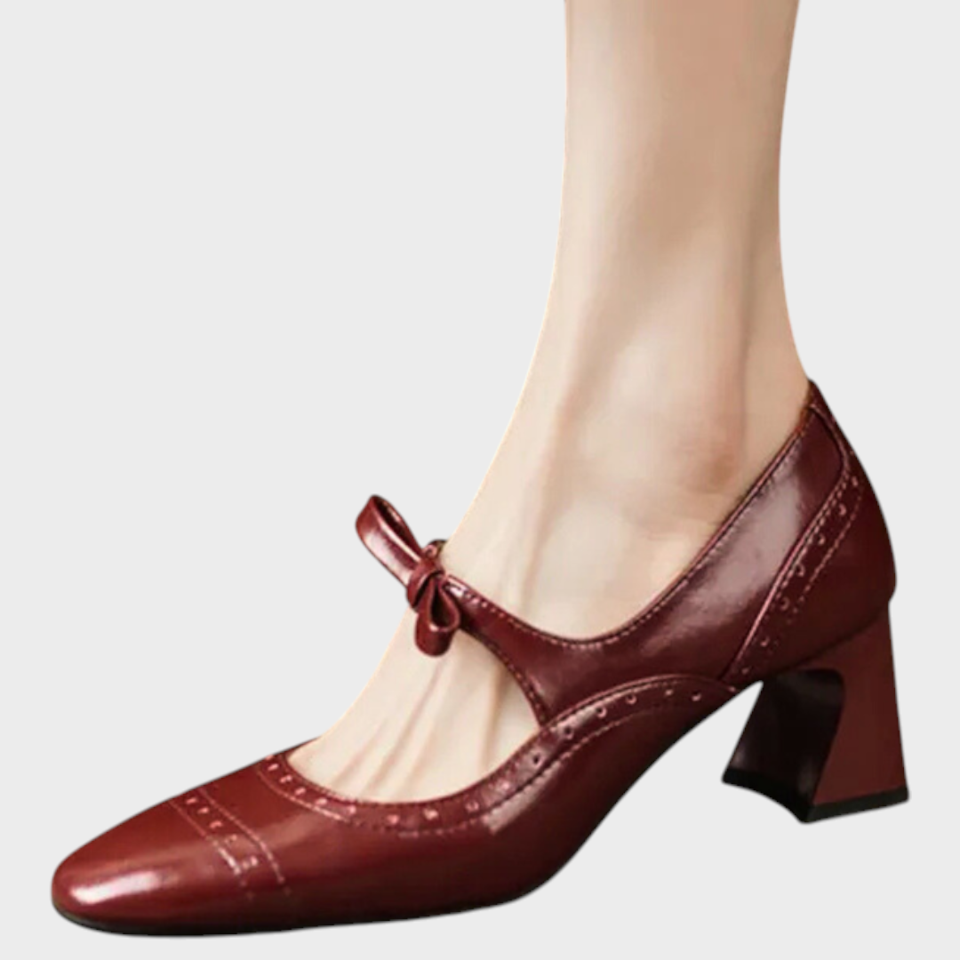 Carmella | Μπλοκ Τακούνι Mary Janes