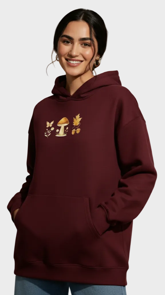 Υπερμεγέθης φούτερ με κουκούλα (Oversized hoodie)
