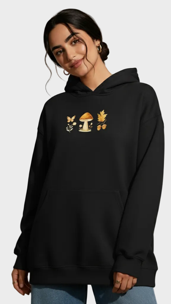 Υπερμεγέθης φούτερ με κουκούλα (Oversized hoodie)