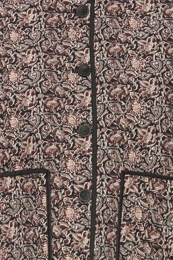 Lara | Σακάκι Claudine με σχέδιο Paisley