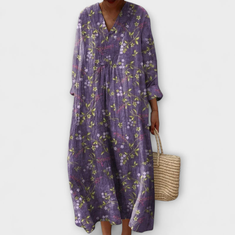 Elke — Φόρεμα μέχρι το Γόνατο από Μείγμα Βαμβακιού