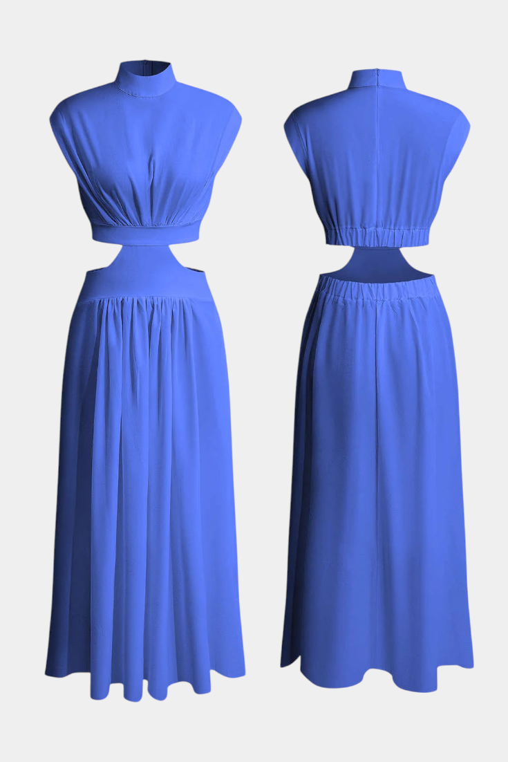 Jocelyn Set με Φόρεμα με Πλαϊνό Σκίσιμο