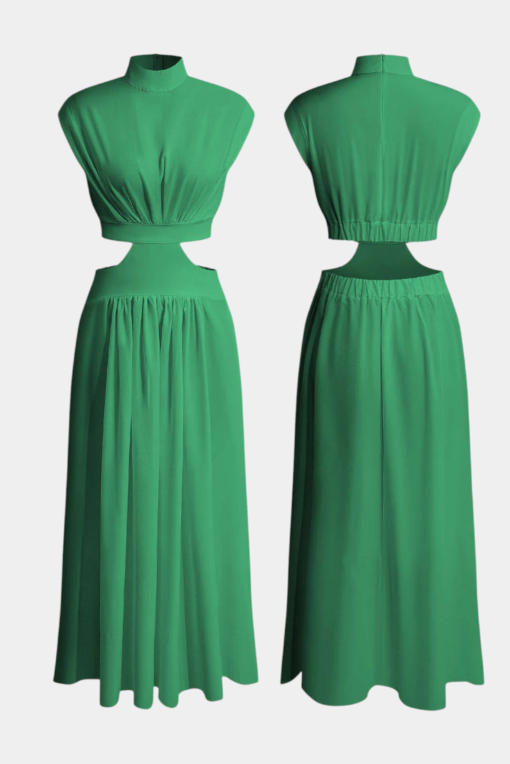 Jocelyn Set με Φόρεμα με Πλαϊνό Σκίσιμο