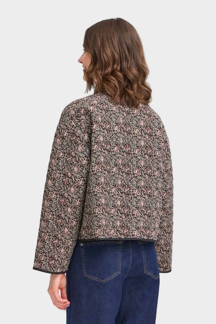 Lara | Σακάκι Claudine με σχέδιο Paisley