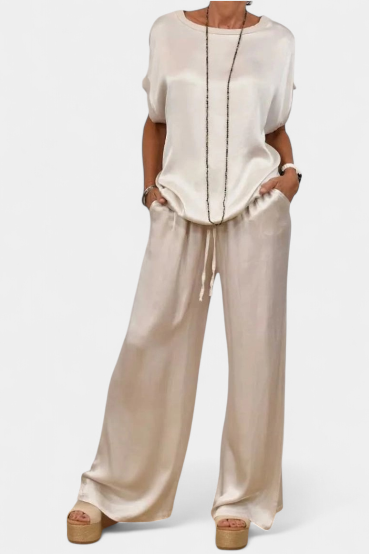 Blasa Ανοιξιάτικο Σετ Δύο Τεμαχίων με Εκλεπτυσμένο Στυλ