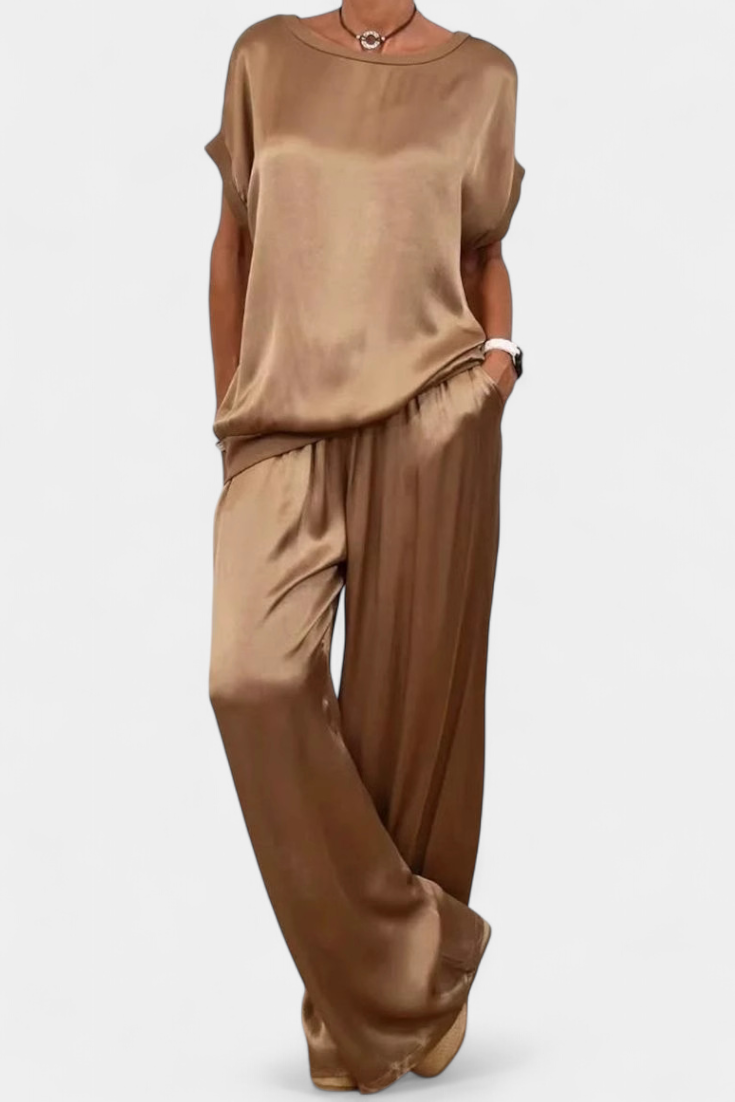 Blasa Ανοιξιάτικο Σετ Δύο Τεμαχίων με Εκλεπτυσμένο Στυλ