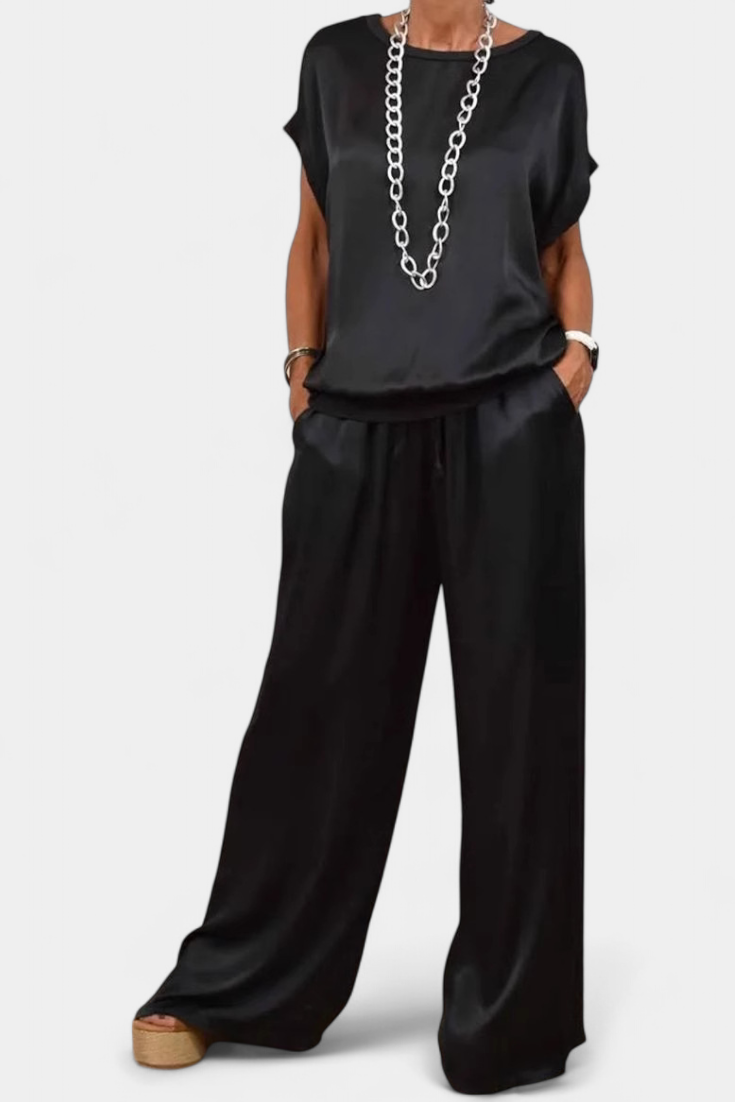 Blasa Ανοιξιάτικο Σετ Δύο Τεμαχίων με Εκλεπτυσμένο Στυλ