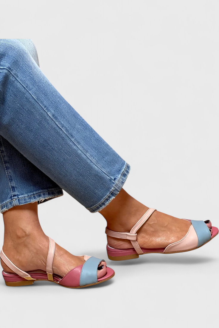 Juralina Κομψά σανδάλια με λουράκι αστραγάλου με μαλακή σόλα