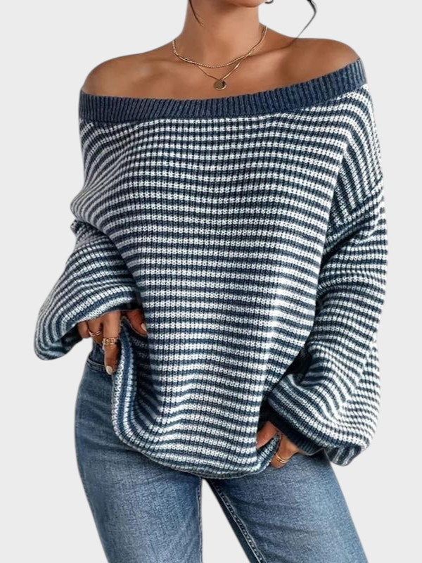 Thea | Άνετο Πλεκτό Πουλόβερ