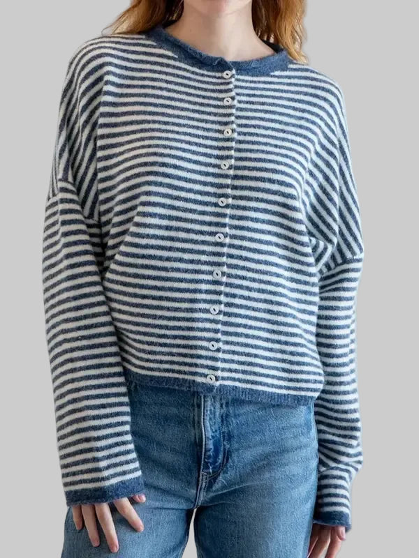 Calera Καρντιγκάν με Ρίγες