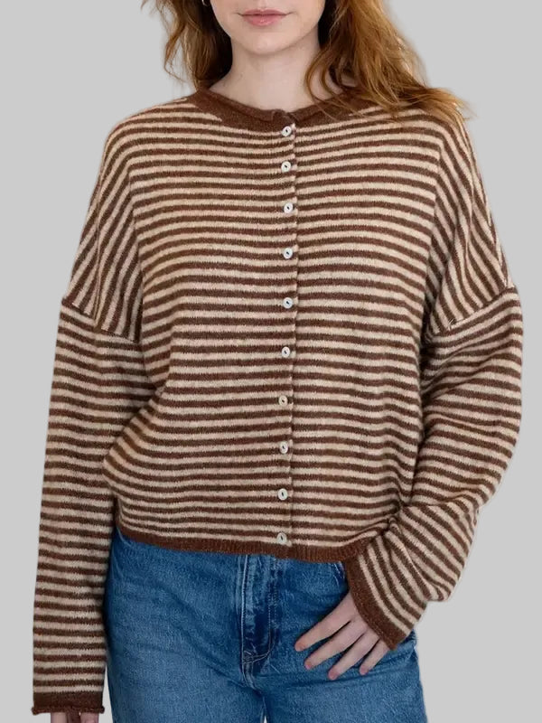 Calera Καρντιγκάν με Ρίγες