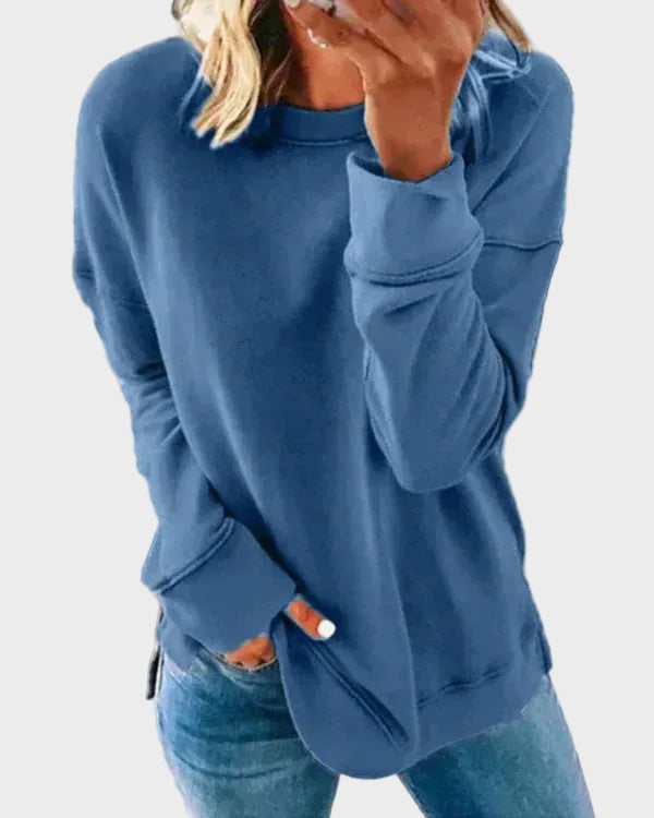 Riverton Μακριά Φούτερ Μπλούζα με Επένδυση Fleece