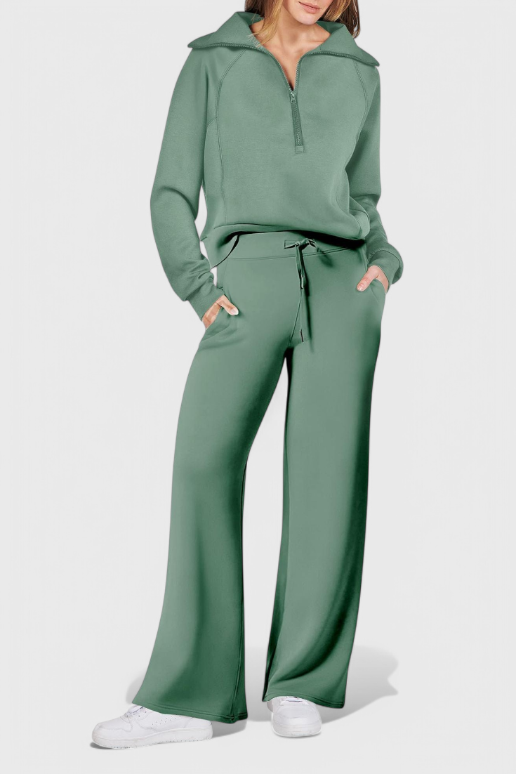 Berken Σετ Lounge Δύο Τεμαχίων με Μακριά Μανίκια