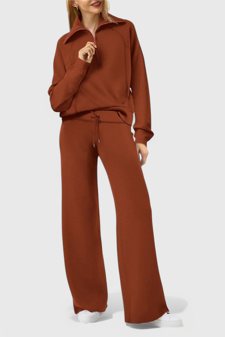 Berken Σετ Lounge Δύο Τεμαχίων με Μακριά Μανίκια