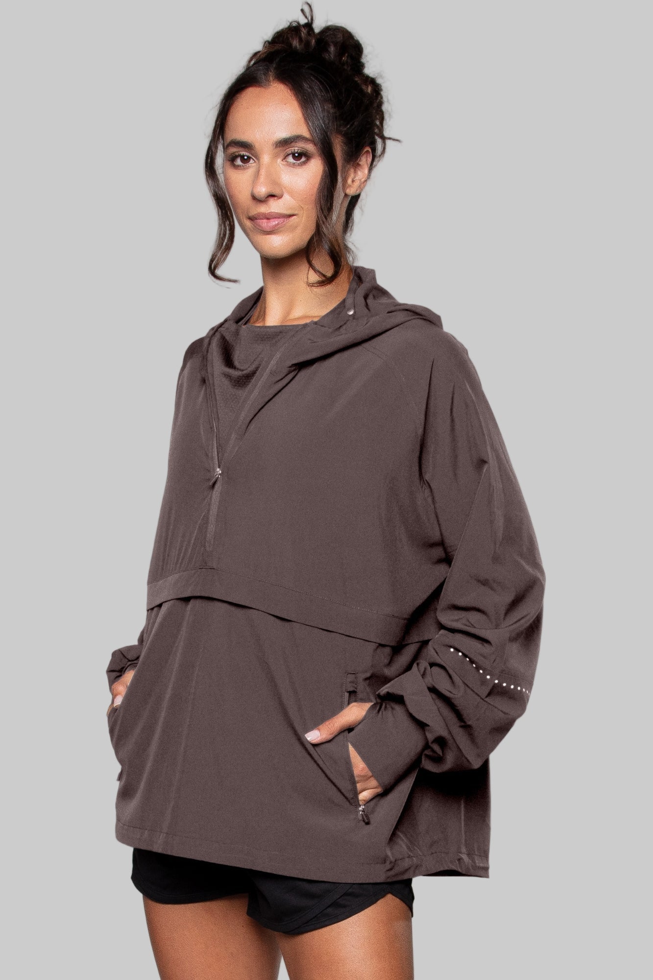 Ελαφριά Τζάκετ Track Shell Clay