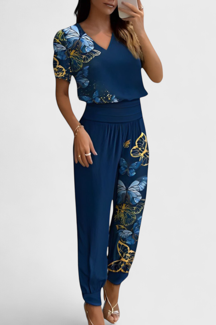 Cassandra Σετ με Μπλούζα και Παντελόνι