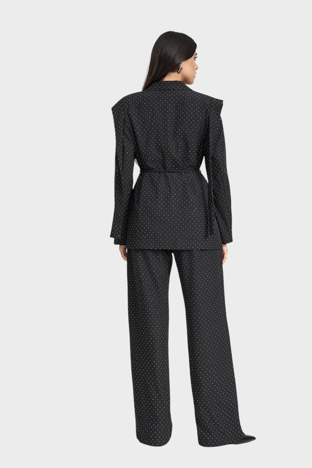 Σετ σακάκι και παντελόνι με στρας